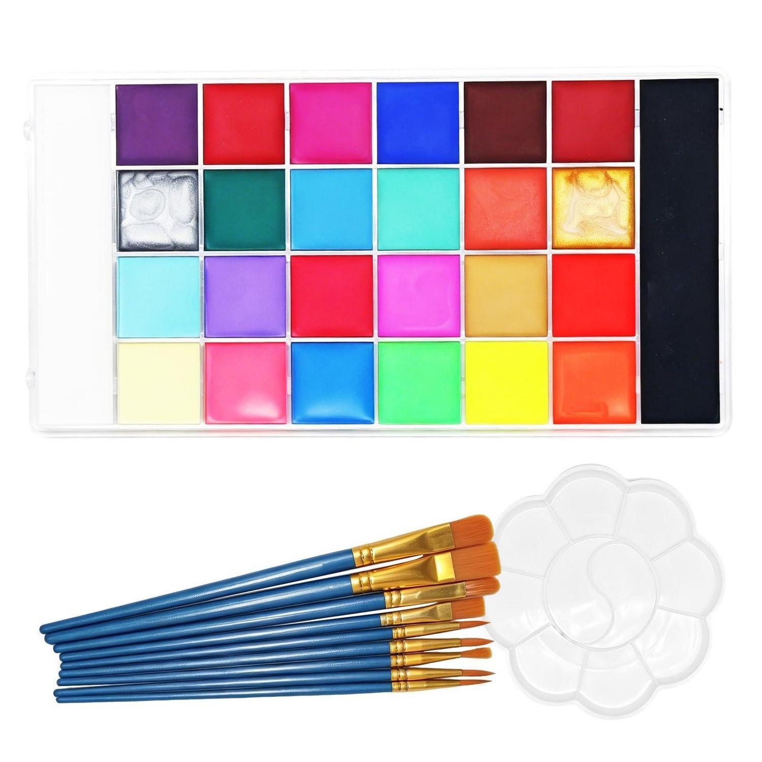 LuxusKollektion Theater Schminkpalette Gesichtsfarben Set 26 Farben