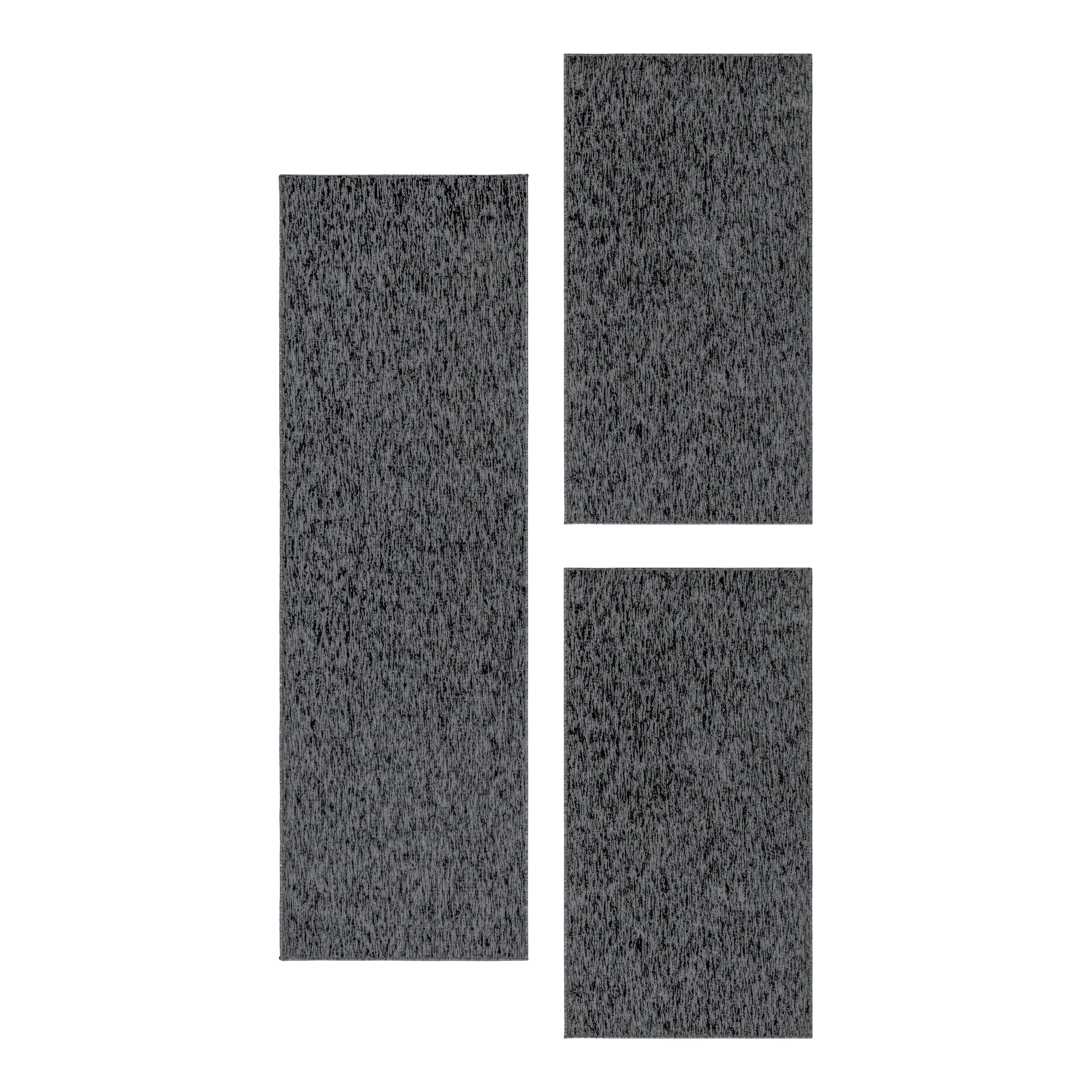 Carpettex Kurzflor-Bettumrandung Unicolor - Einfarbig, Höhe günstig online kaufen