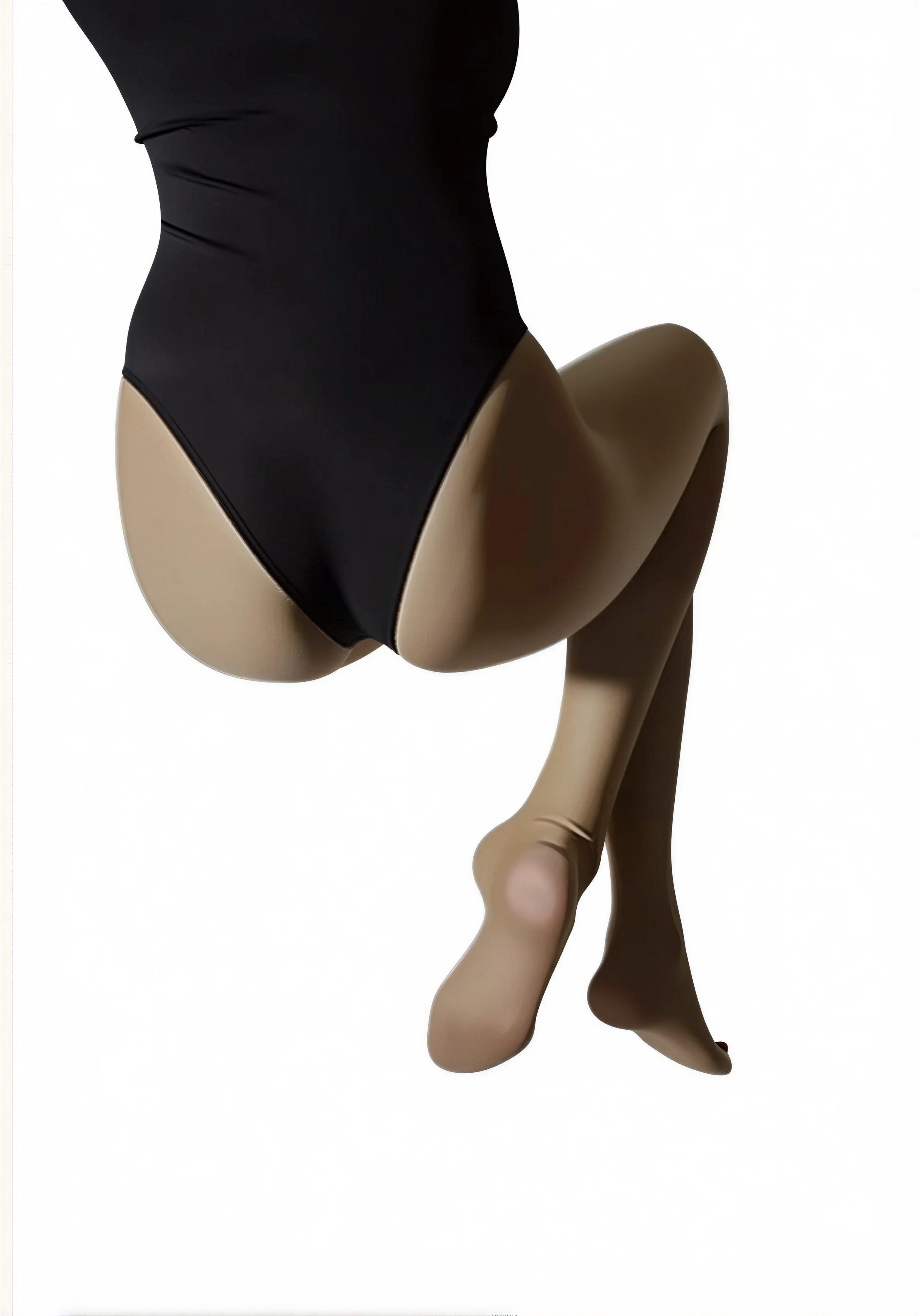 Adrian Hosiery Feinstrumpfhose Damen SOLANGES 15 DEN 15 DEN (Packung 1 St. 1er-Pack) Zehenlose