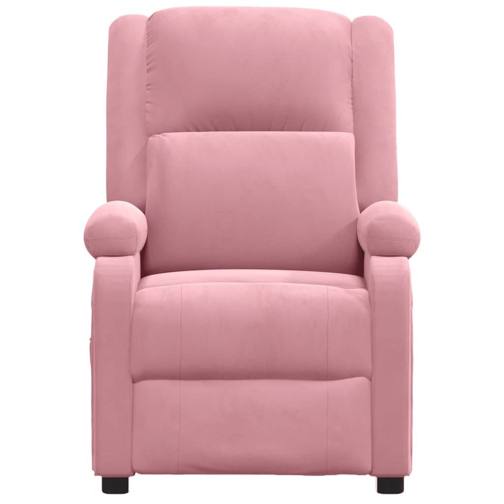 vidaXL Sessel Relaxsessel Rosa Samt (1-St) günstig online kaufen