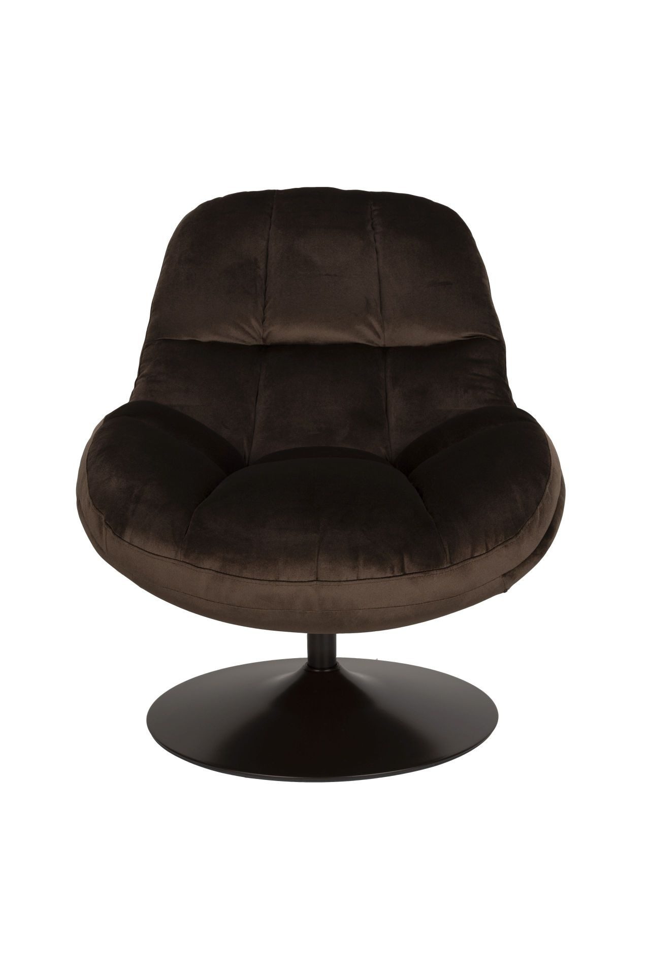 Vintagehaus Loungesessel Retro Drehsessel Beefy