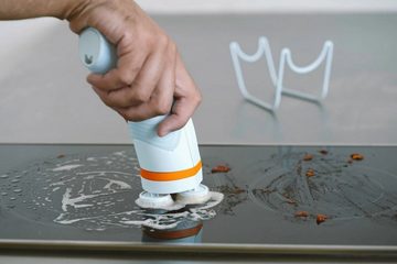 Hyper Lychee Reinigungsbürsten-Set Skadu Elektrisches Reinigungsset mit 6 Funktionen + integriertem Akku