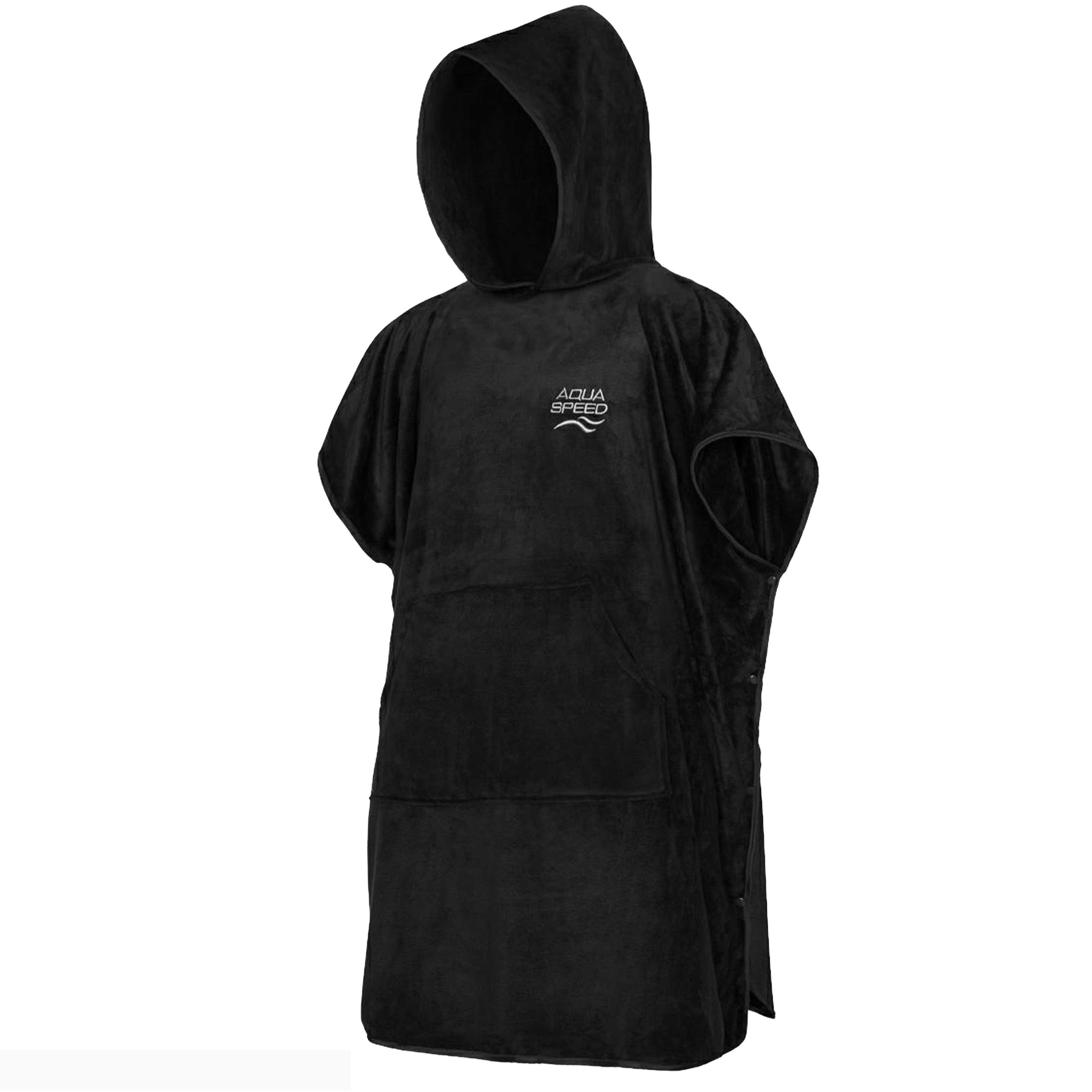 Aqua Speed Kapuzenhandtuch Großzügiger Badeponcho für komfortables Umziehen am Wasser, (Größe XL 95 x 240 cm – Grammatur 400 g/m), Komfortable Hülle für ruhige Momente zwischen Schwimmen und Erholung