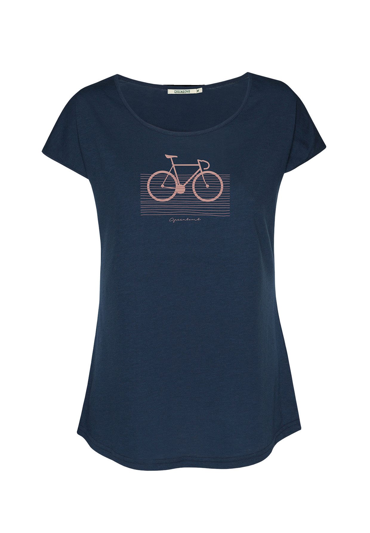 T-Shirt Cool Bike Streak Motiv Fahrrad