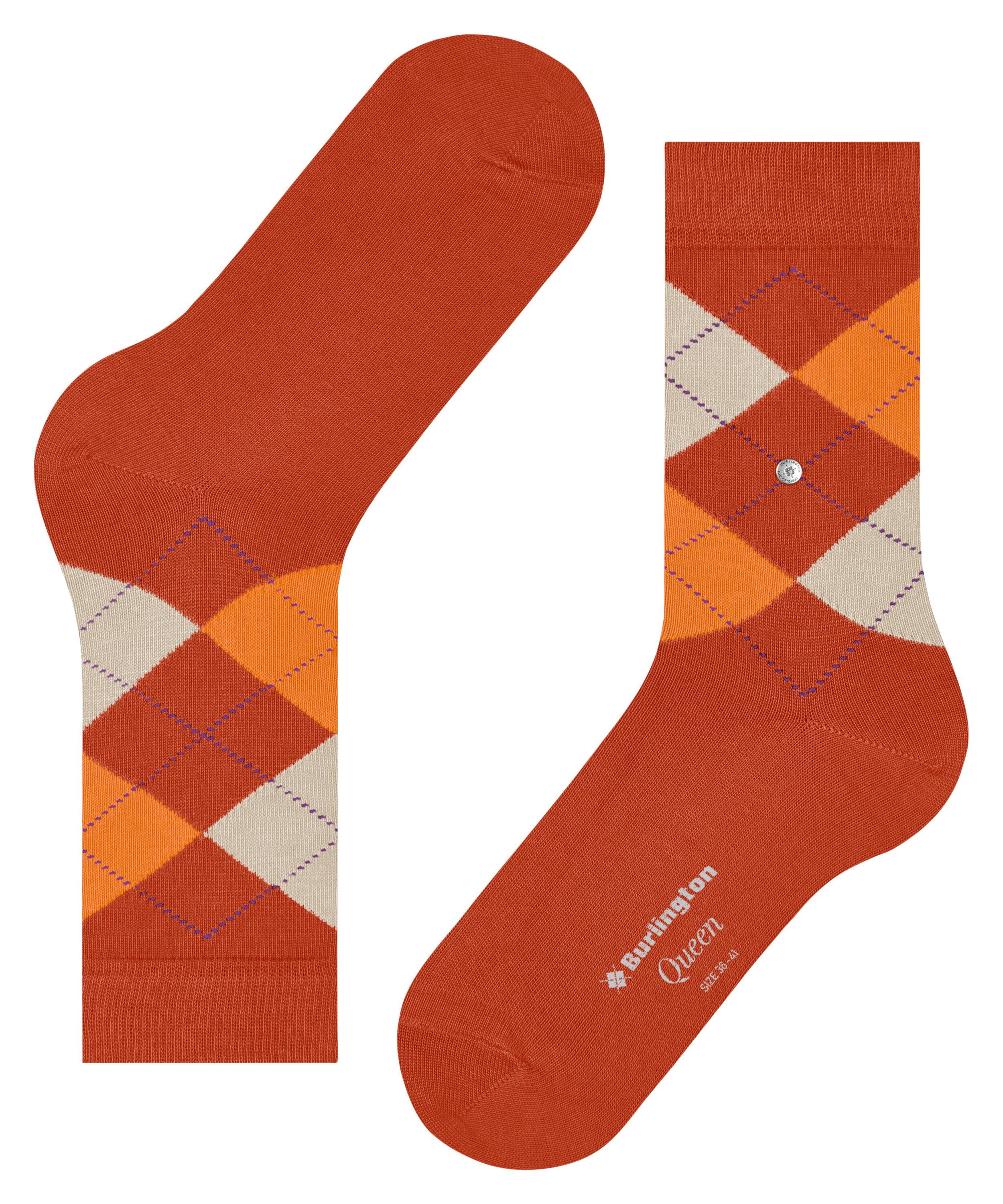(1-Paar) Socken (8095) ziegel Burlington Queen