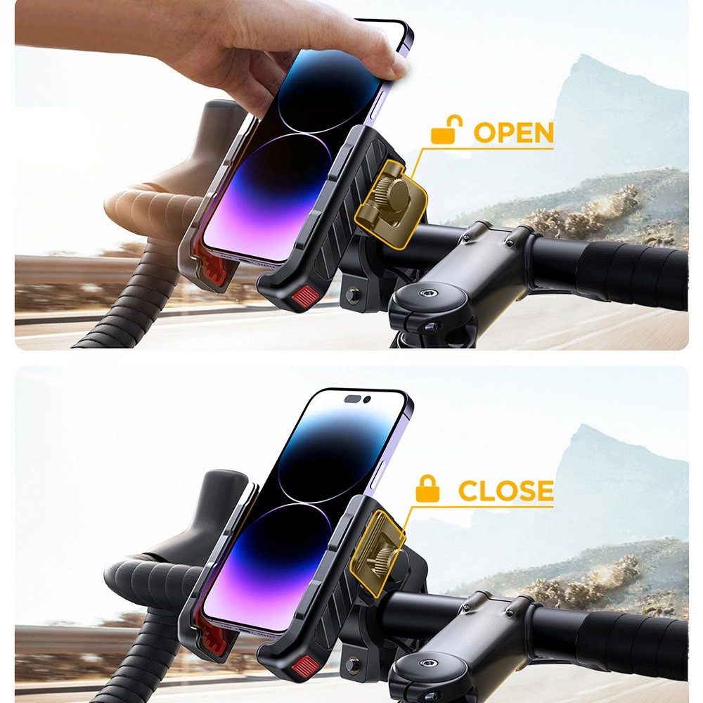 JOYROOM Handy-Halterung Telefonhalter für Roller, Fahrrad, Motorrad - Halterung 4,7-7 Zoll – Bild 3 von 5
