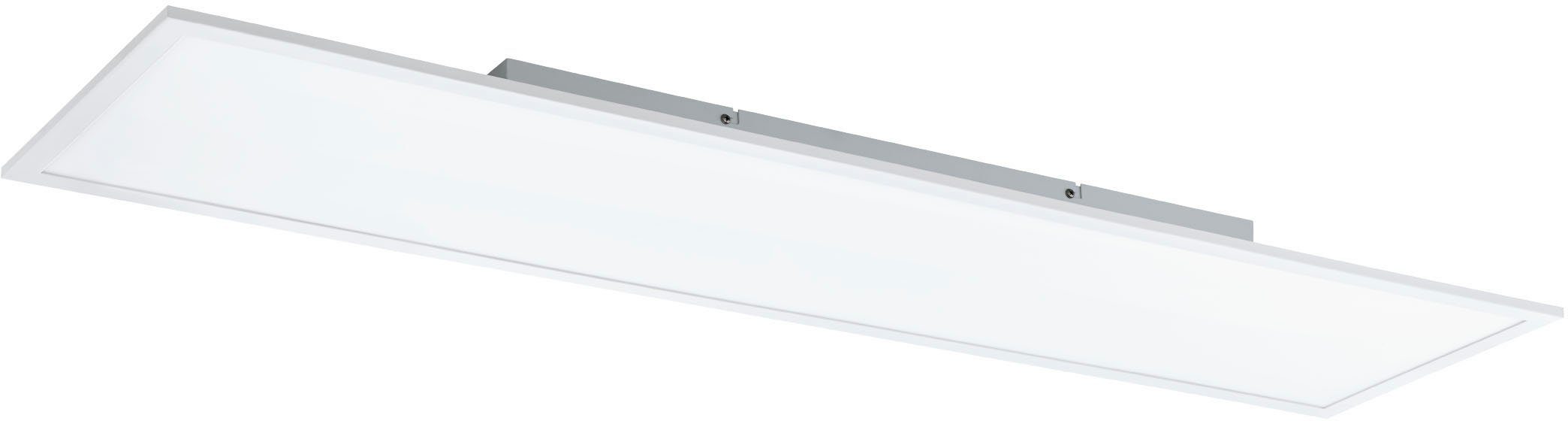 EGLO Deckenleuchte SALOBRENA-B, LED fest integriert, warmweiß - kaltweiß, Deckenleuchte in weiß aus Alu, Stahl - 32,5W - warmweiß - kaltweiß | Deckenlampen