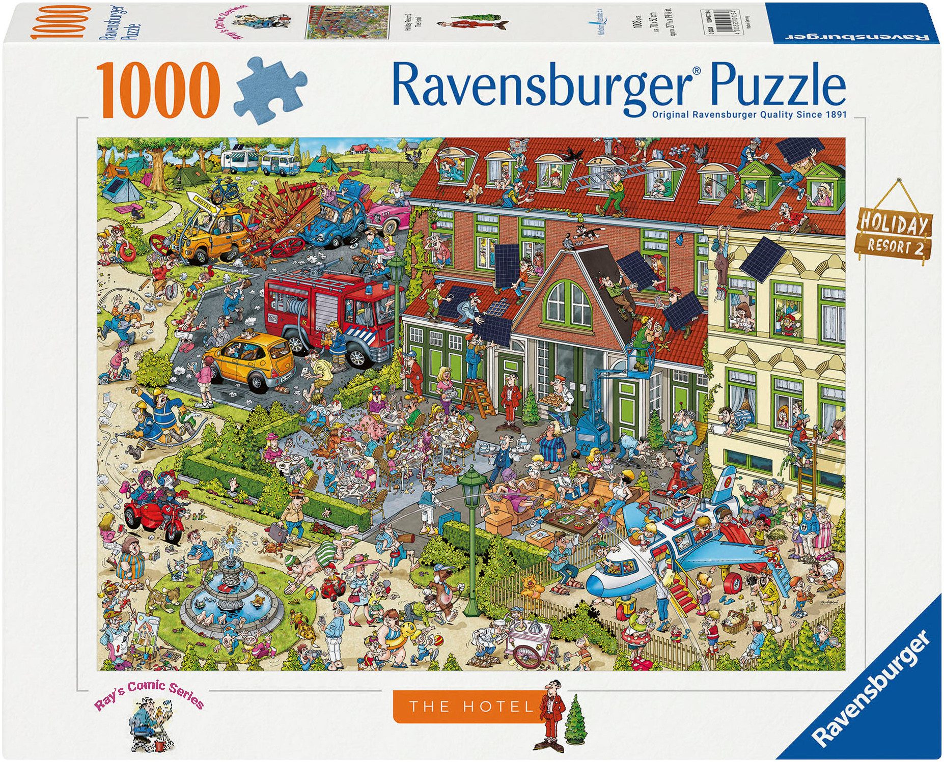Ravensburger Puzzle The Hotel, 1000 Puzzleteile, Made in Germany günstig online kaufen