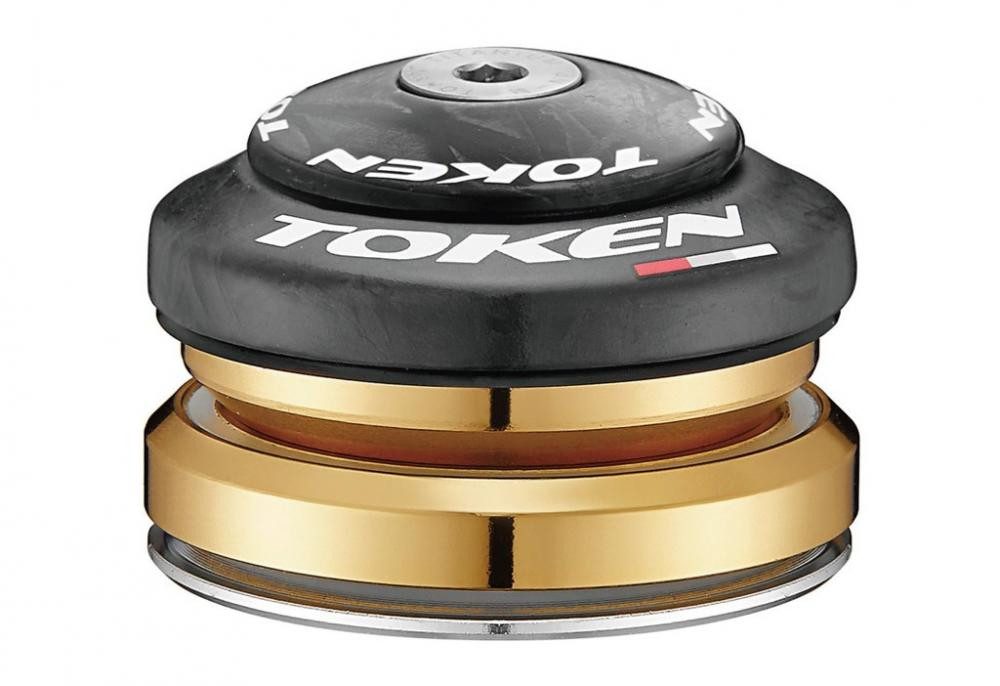 Token Fahrradlenker TOKEN Steuersatz Omega C-Serie AHead 1 1/8" Taper 1.5" sz./Carbon (42