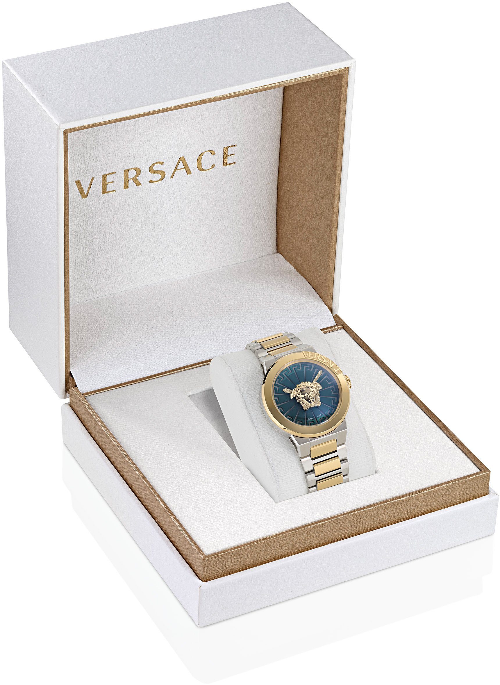 INFINITE, bicolor VE3F00422 Schweizer Uhr MEDUSA Versace