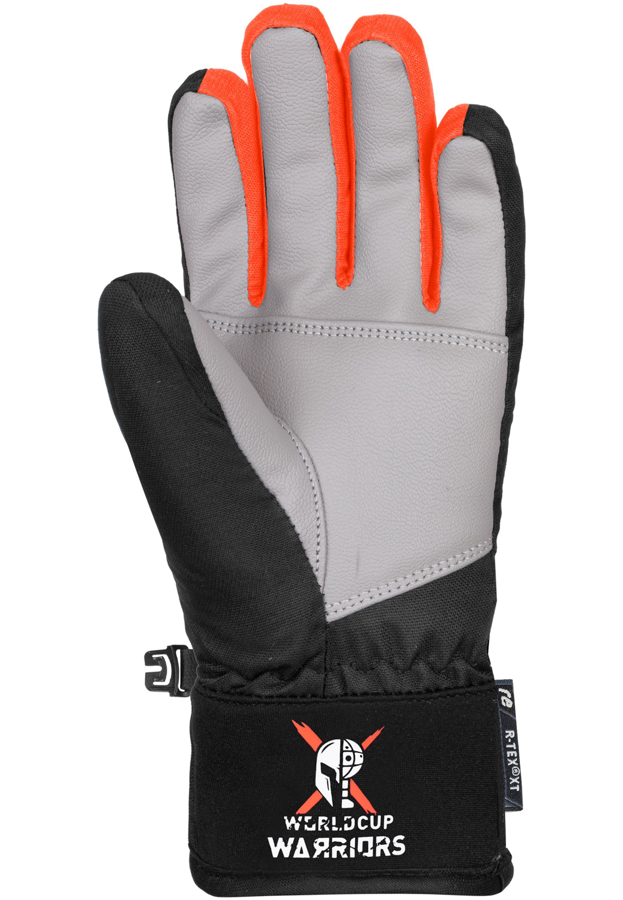 XT wasserdichter Warrior R-TEX® Reusch in Skihandschuhe schwarz-orange Junior Qualität