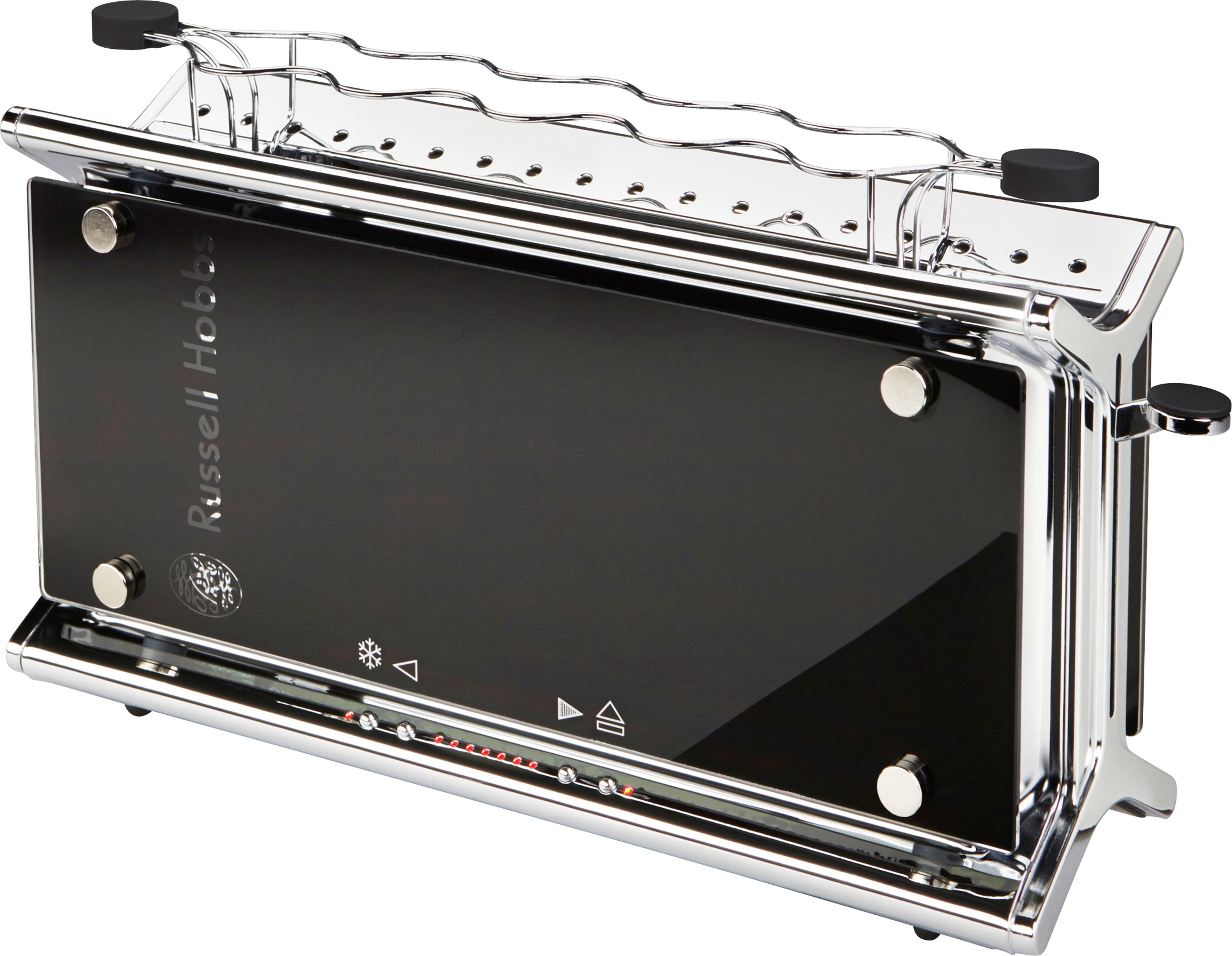 Russell Hobbs LangschlitzToaster »Black Glass« 2037056, 1080 Watt