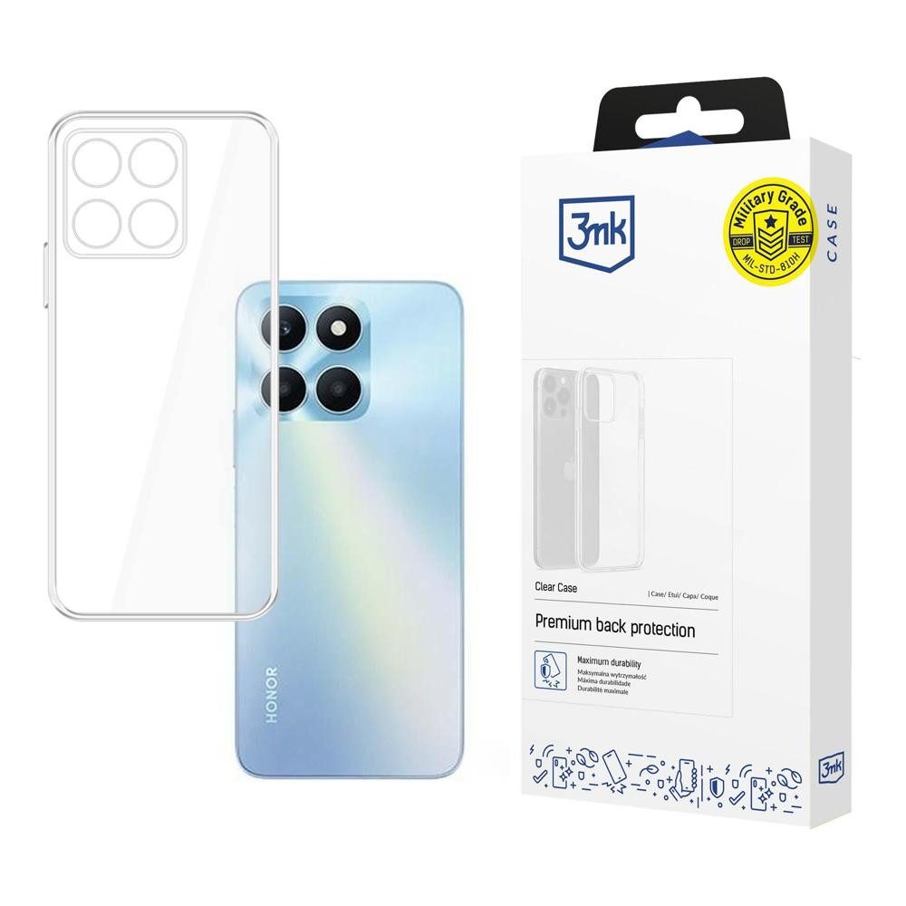 3MK Smartphone-Hülle Handyhülle Schutzhülle Smartphone, transparent, stoßfest, erhöhter Kameraschutz