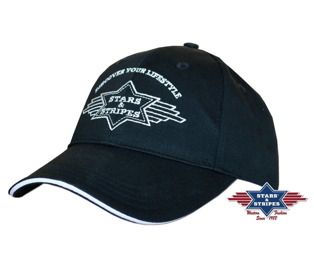 Stars bestickt Stripes Baseball Stripes & Stars von StarsandStripes Cap Western Cap & Trucker