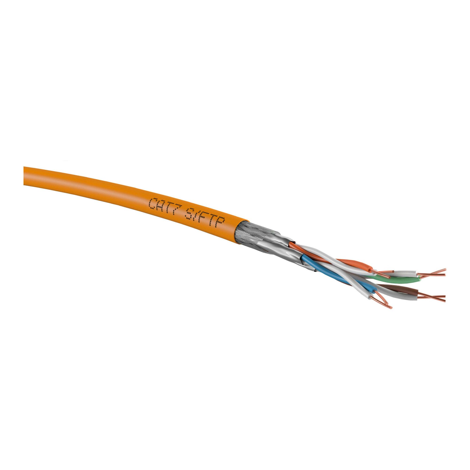 Contorion Acome TN-7000-2 Kat.7 orange 8P S/FTP AWG23 R7480F-Cca-Ri100 100 Stk X-Link Lade-und Datenkabel