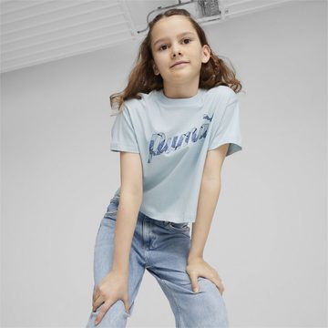 PUMA T-Shirt ESS+ BLOSSOM Kurzes T-Shirt Mädchen