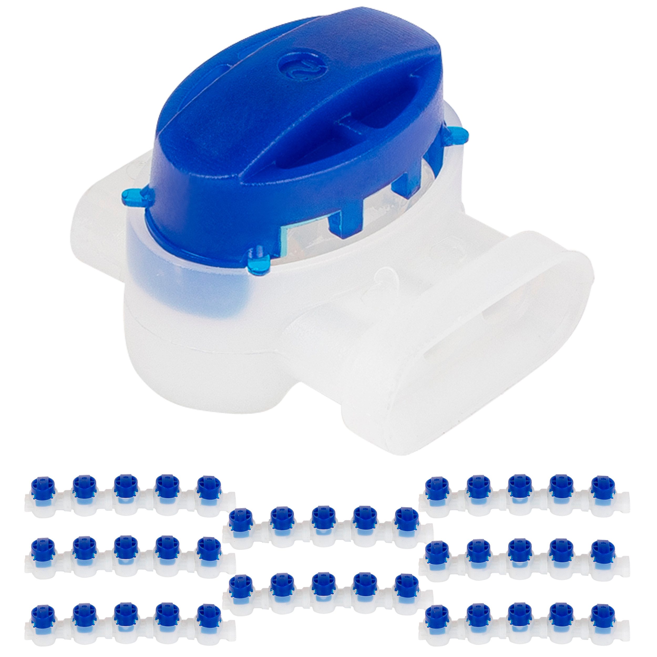 ONVAYA Rasenmähroboter Zubehör Kabelverbinder, Kabelklemmen mit Gel Füllung, Wasserdicht, (40-St)