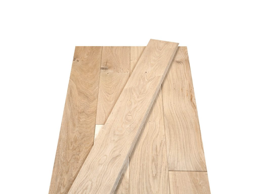 Timefloor Parkett Massivholzdiele Eiche RM glatt naturbelassen, 5 St.
