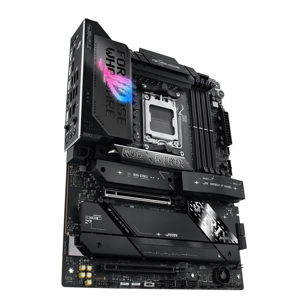 Asus ROG STRIX X870E-E GAMING WIFI Mainboard, ATX DDR5 PCIe 5.0 WiFi 7 AM5 – Bild 4 von 5