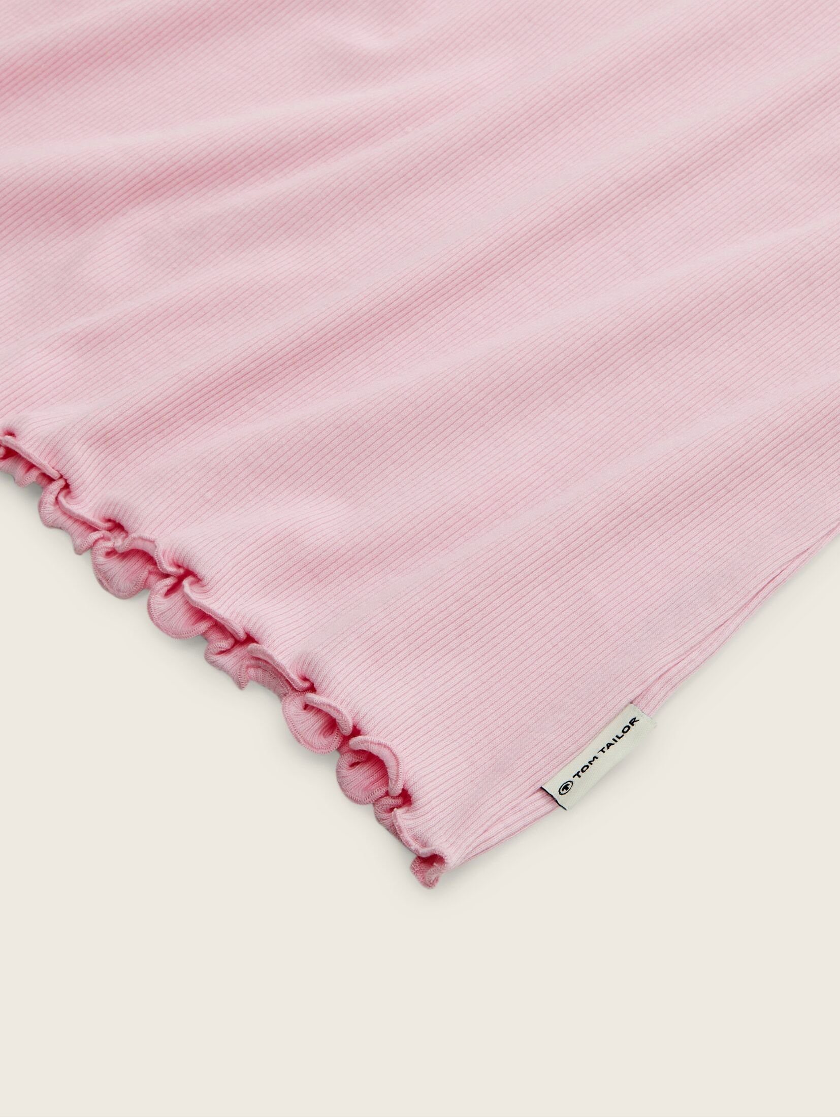 sweet TOM T-Shirt pink Langarmshirt TAILOR Cropped