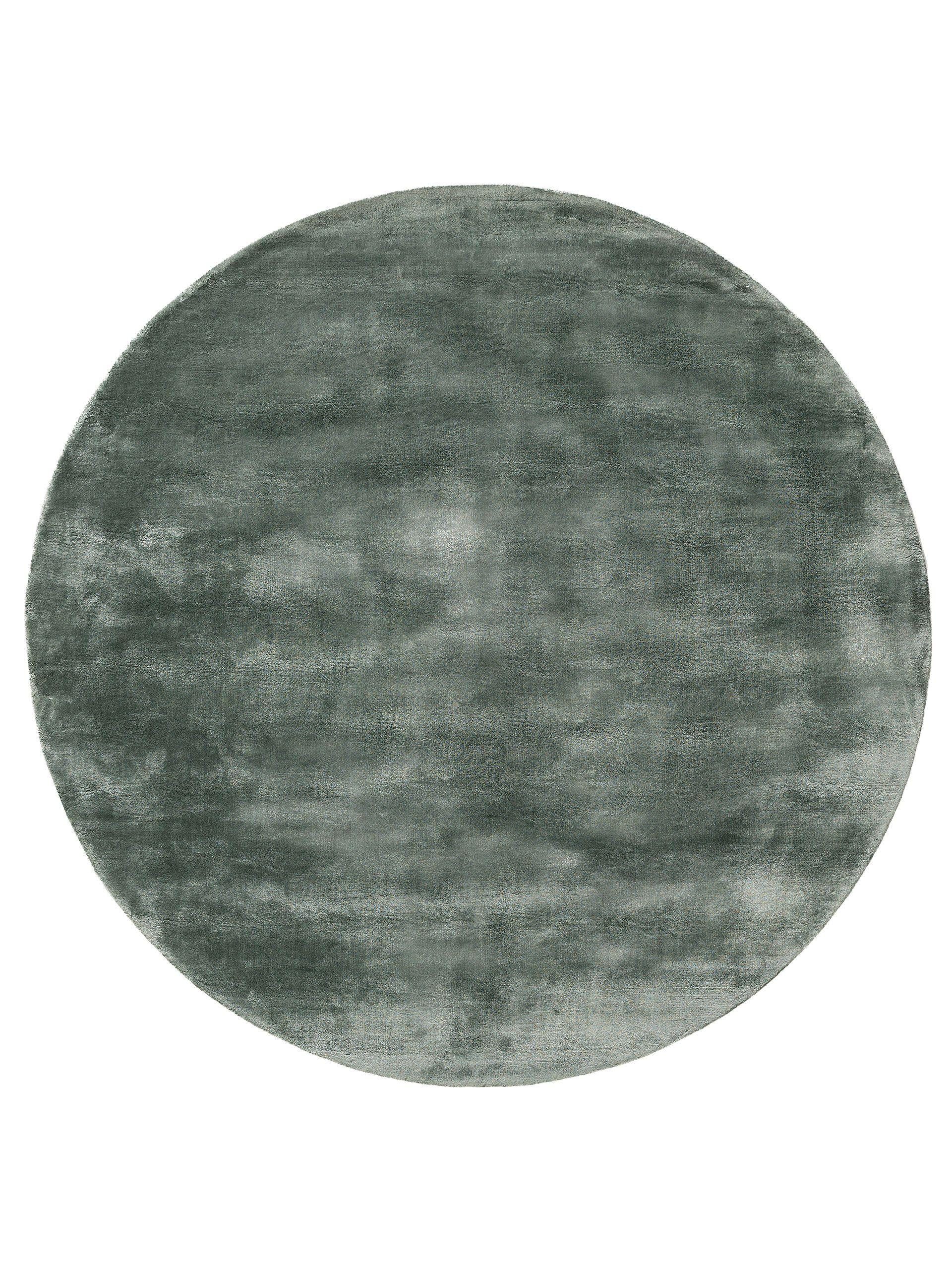 benuta Teppich Nela, rund, Höhe: 6 mm, Viskoseteppich,Teppich Wohnzimmer, S günstig online kaufen
