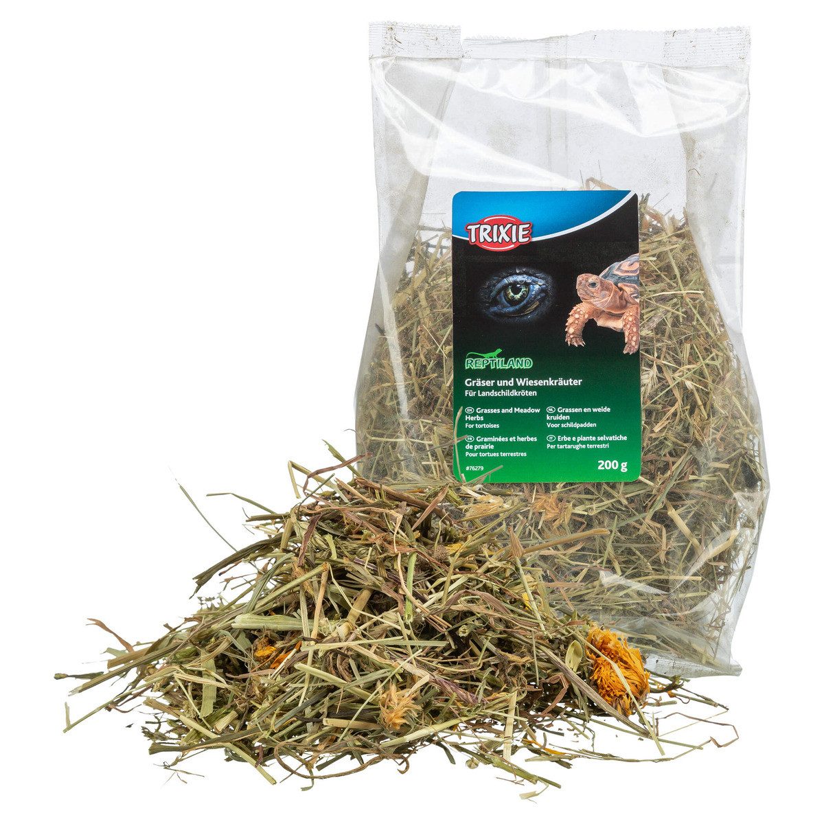 TRIXIE Gräser und Wiesenkräuter für Landschildkröten 200 g