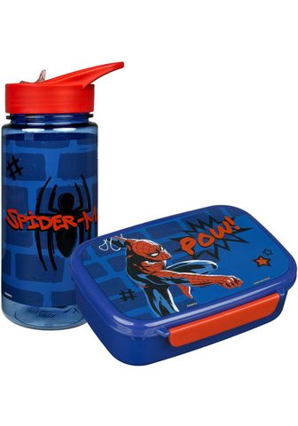 Scooli Lunchbox Spider Man Kunststoff (Set 2-...