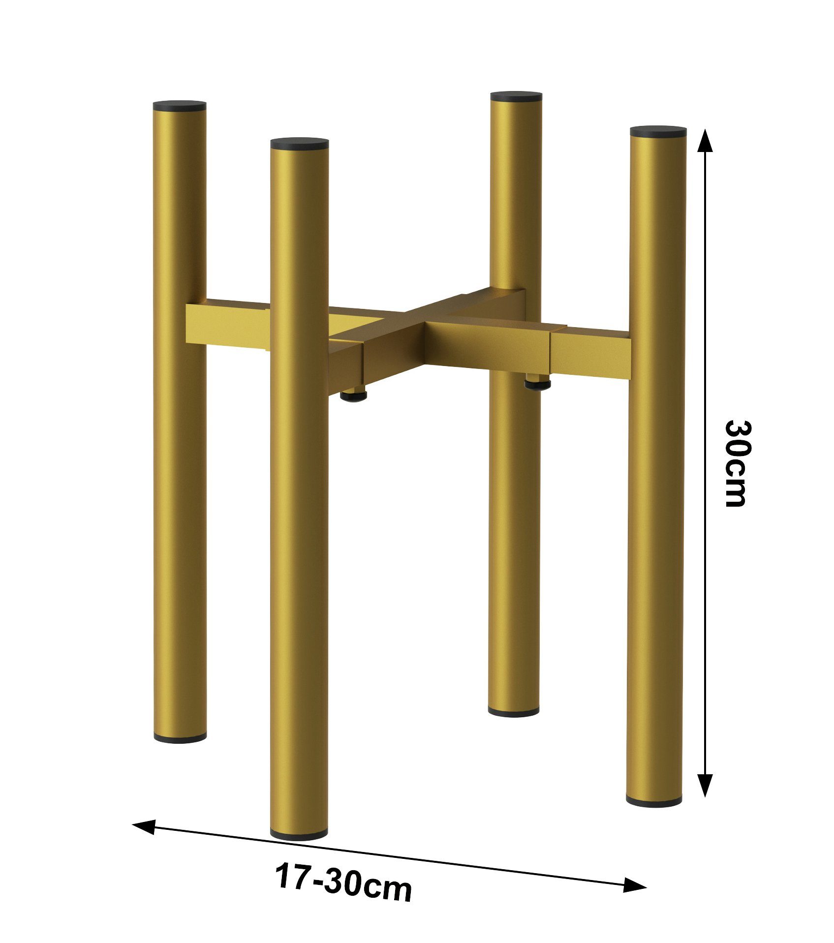 DanDiBo Blumenständer Verstellbar Gold Metall 30 günstig online kaufen