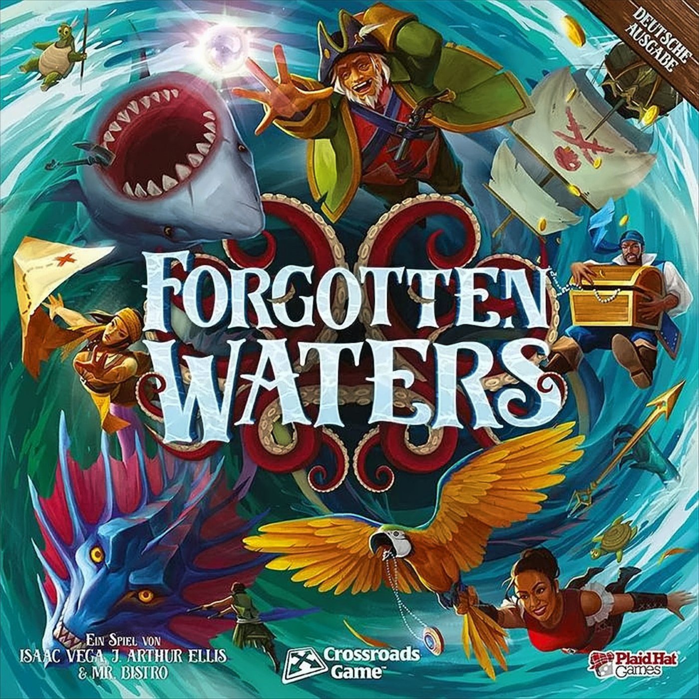 Asmodee Spiel Forgotten Waters - DE