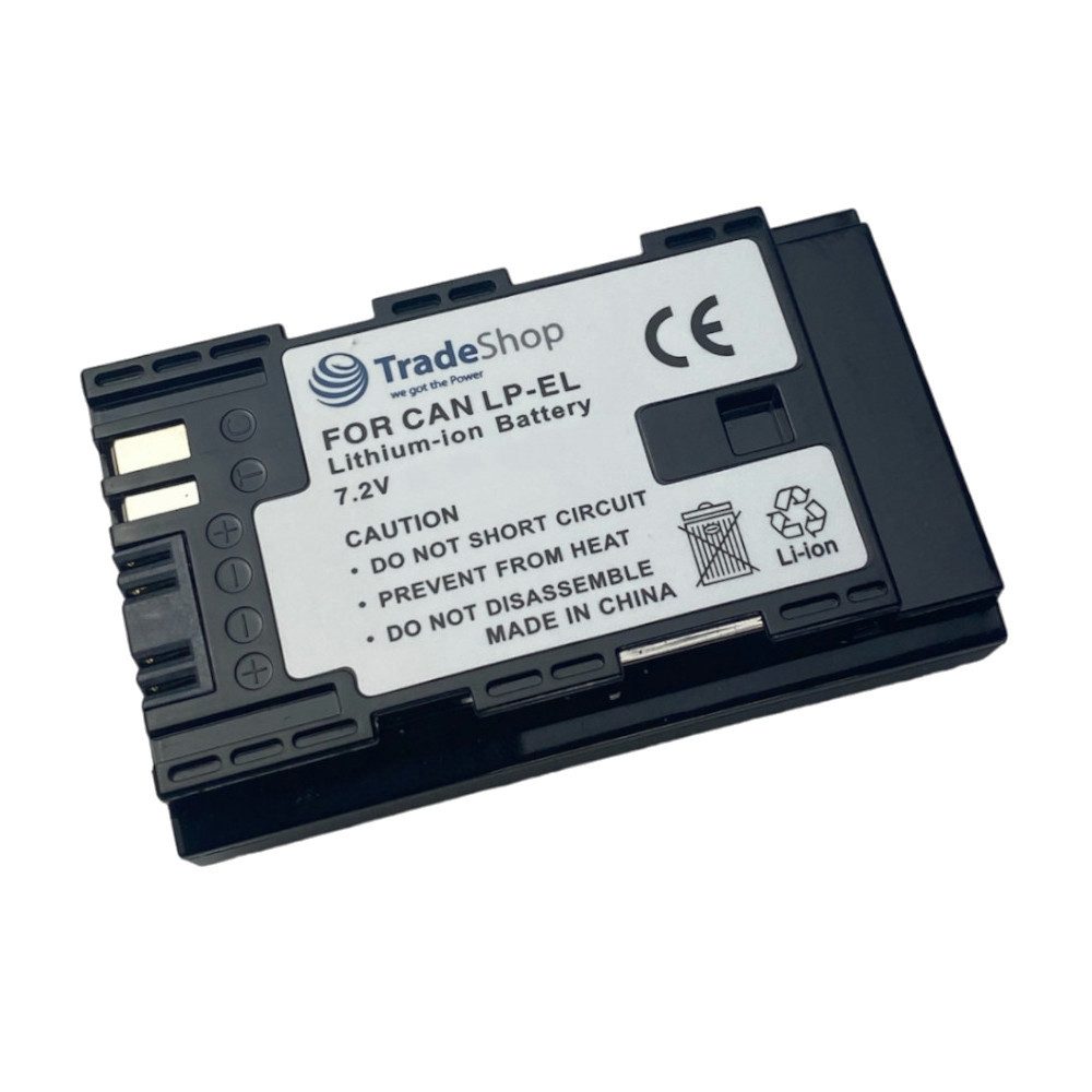 Trade-Shop Akku passend für Canon EL-1 Speedlite Blitzgerät LP-EL Mobilblitz-Akku Li-Ion 2900 mAh (7,2 V)