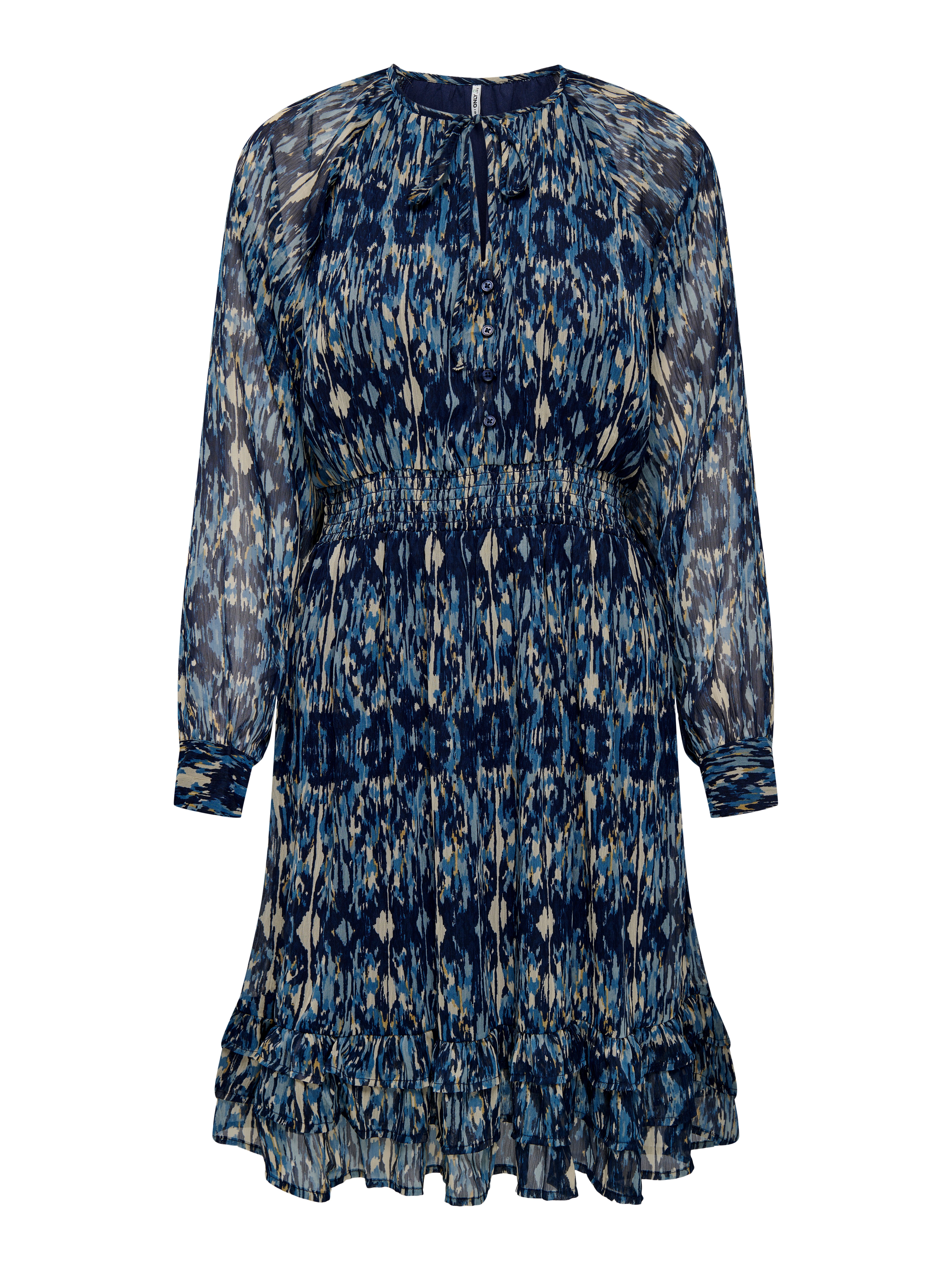 ONLY Minikleid ONLVIVA LIFE L/S LAYER DRESS PTM Sommerkleid günstig online kaufen