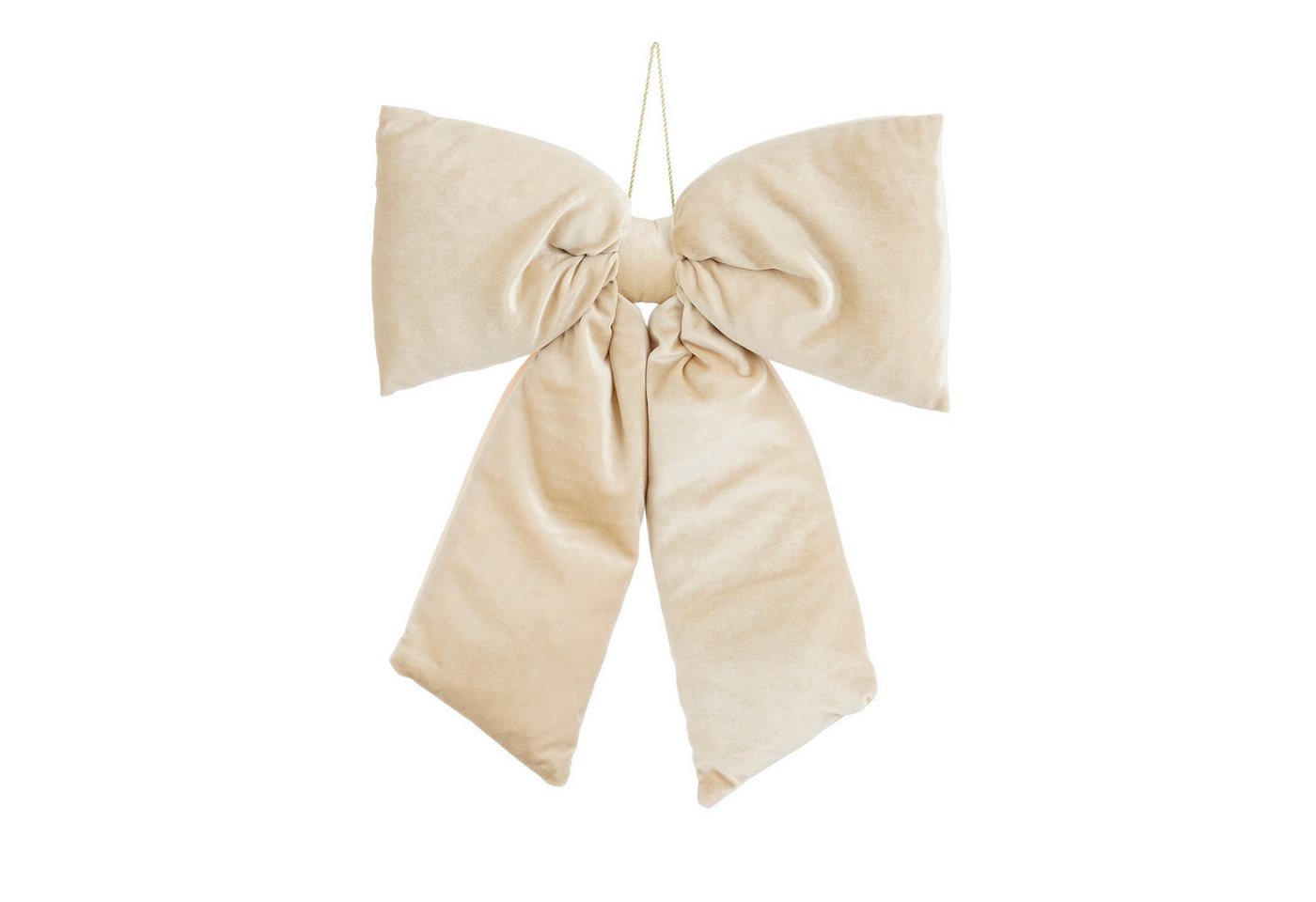 edelman Weihnachtsbaumschleife Edelman Schleife creme, 7x39x50cm, 1180403