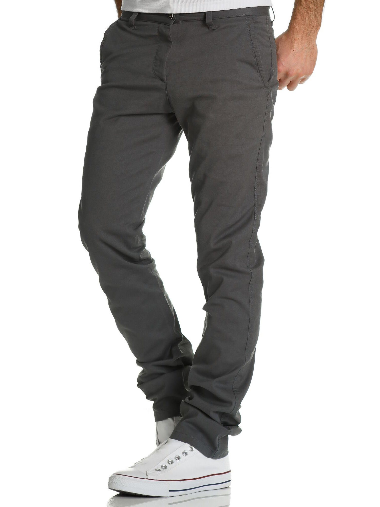REPUBLIX Chinohose ANDREW Herren Jeans Hose im Regular Slim-Fit Schnitt – Bild 3 von 5