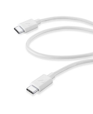 Cellularline Power Data Cable 0,6 m USB Typ-C / Typ-C USB-Kabel, USB Typ C, (60 cm)