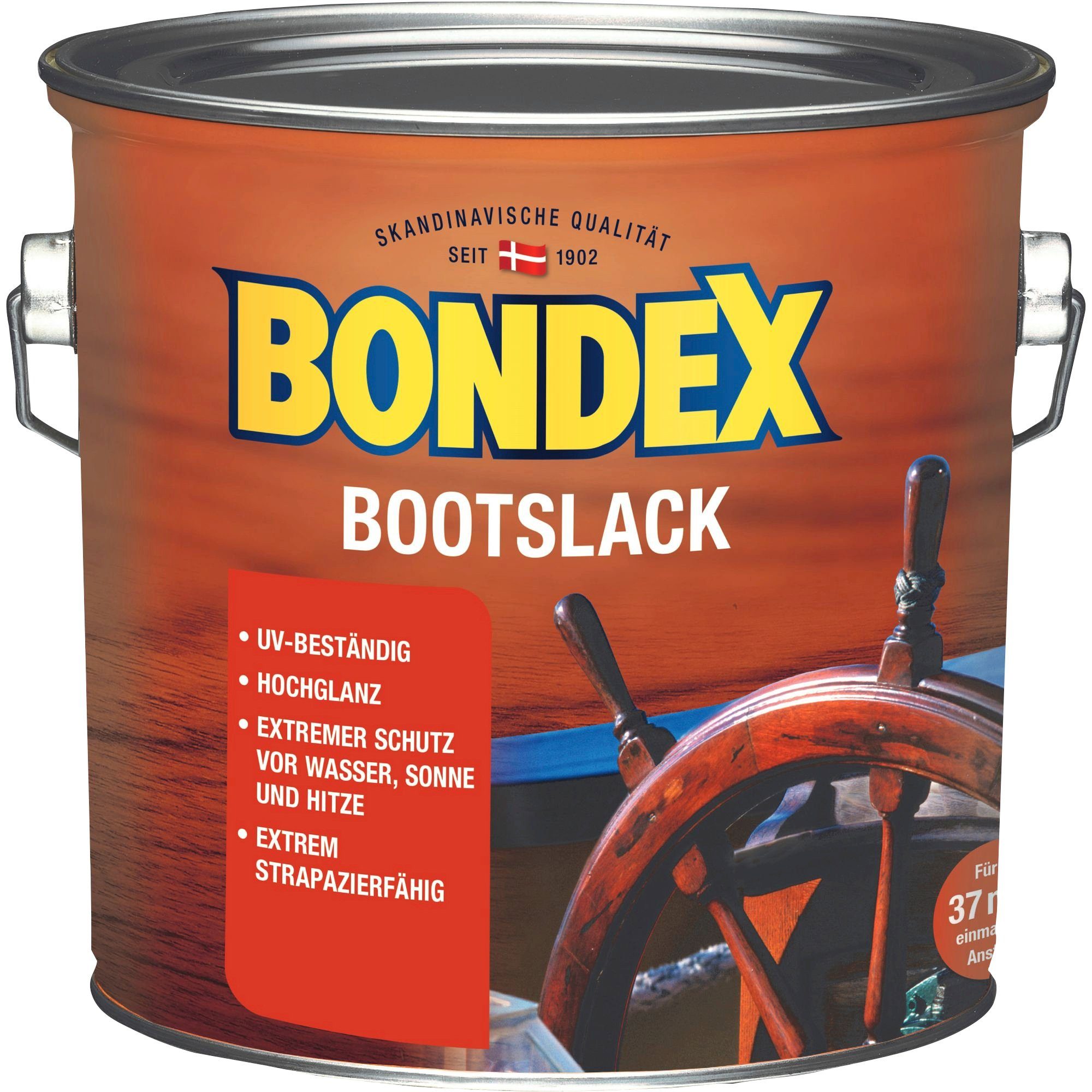 Holzlack Liter Farblos, 0,75 Inhalt Bondex BOOTSLACK,