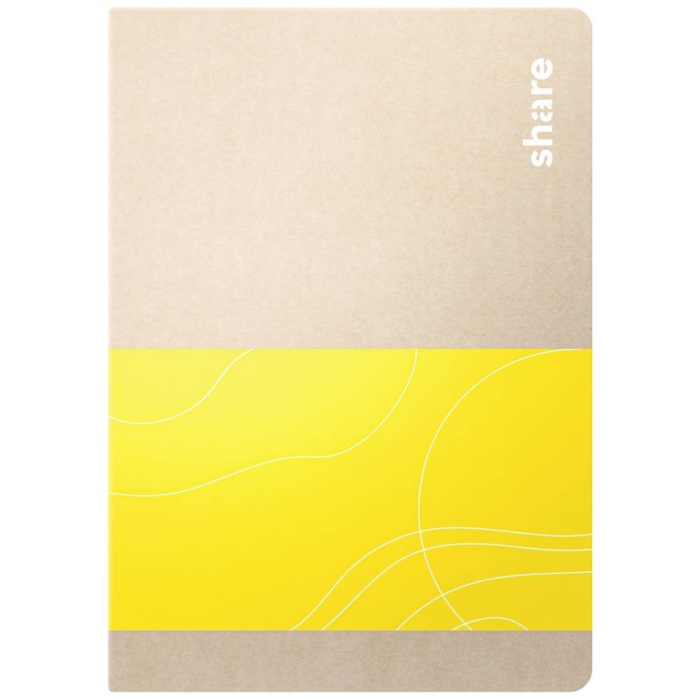 share Notizbuch Notizheft A6 linier 4-0015005