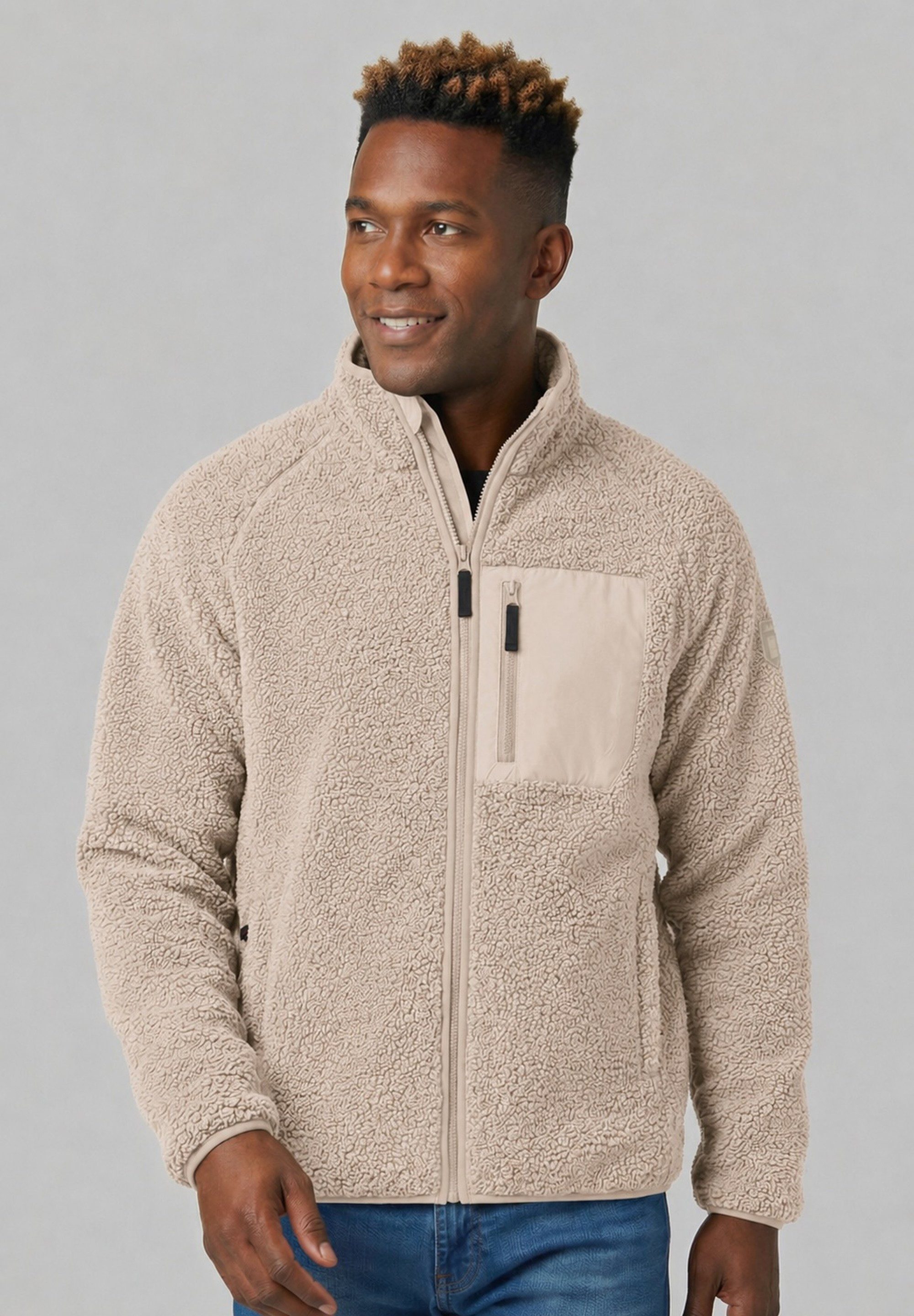 Derbe Fleecejacke Kuschelby_Pocket Fleecejacke, weich, warm, lässig