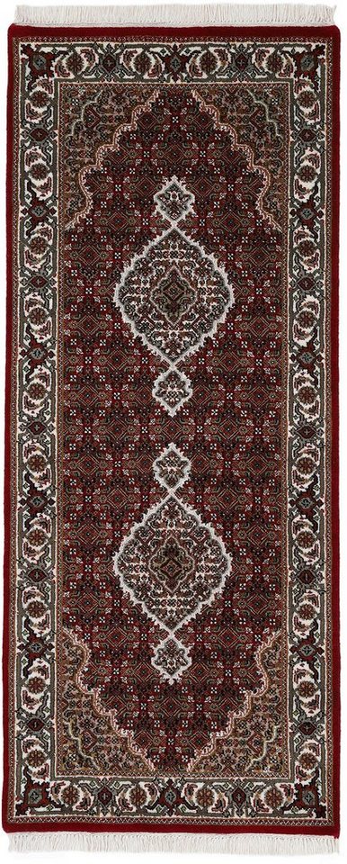 Läufer Orientteppich Tabriz Mahi, Woven Arts, rechteckig, Höhe: 15 mm,  handgeknüpft, Wohnzimmer, reine Wolle für ein warmes Raumklima