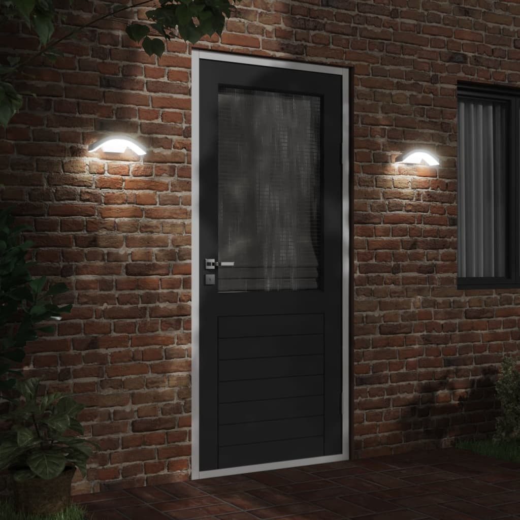 vidaXL Außen-Wandleuchte LED-Außenwandleuchten mit Sensor 2 günstig online kaufen