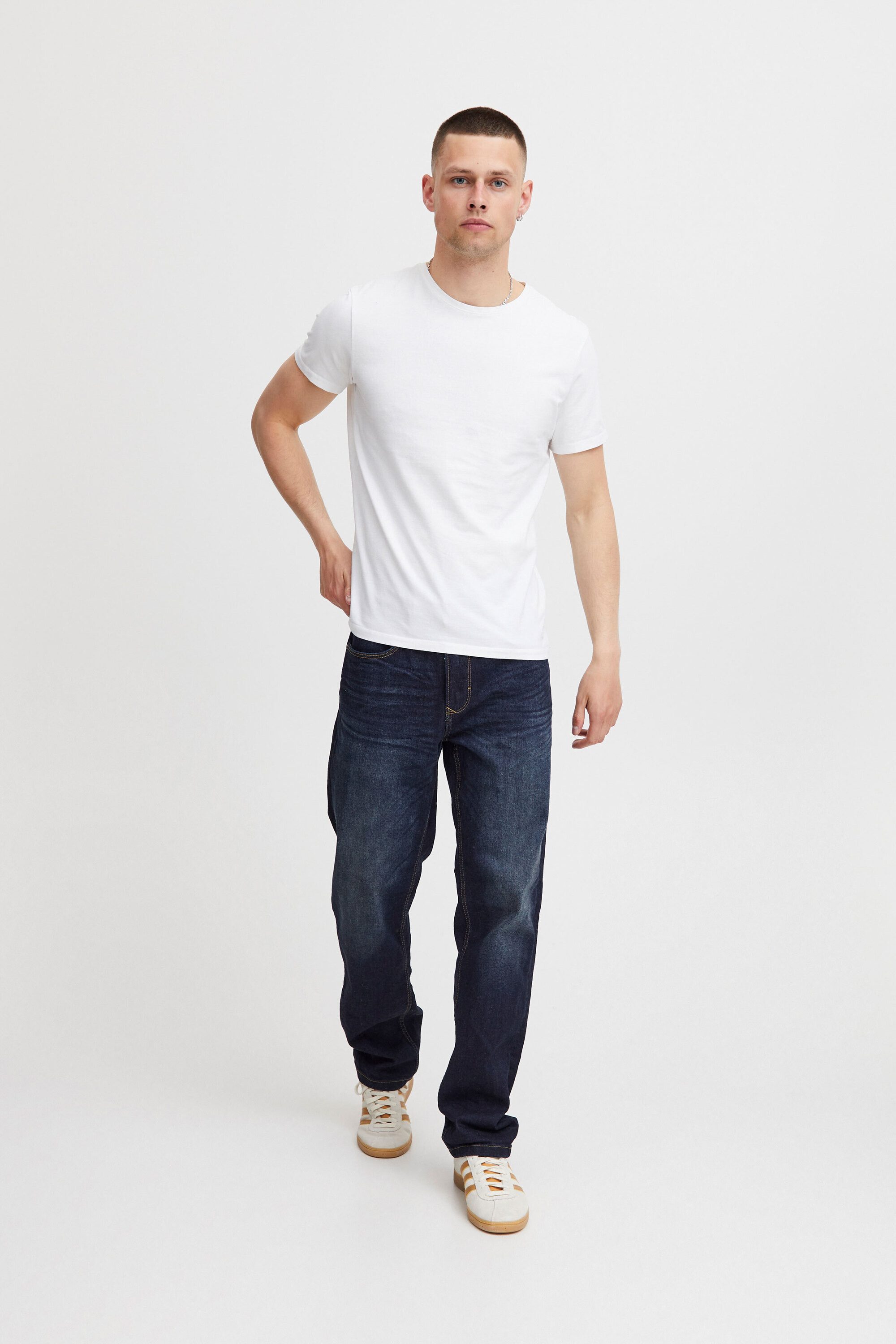 Blend Relaxhose BHRock Jeanshose mit normalem Bund und geradem Bein - Rock Fit