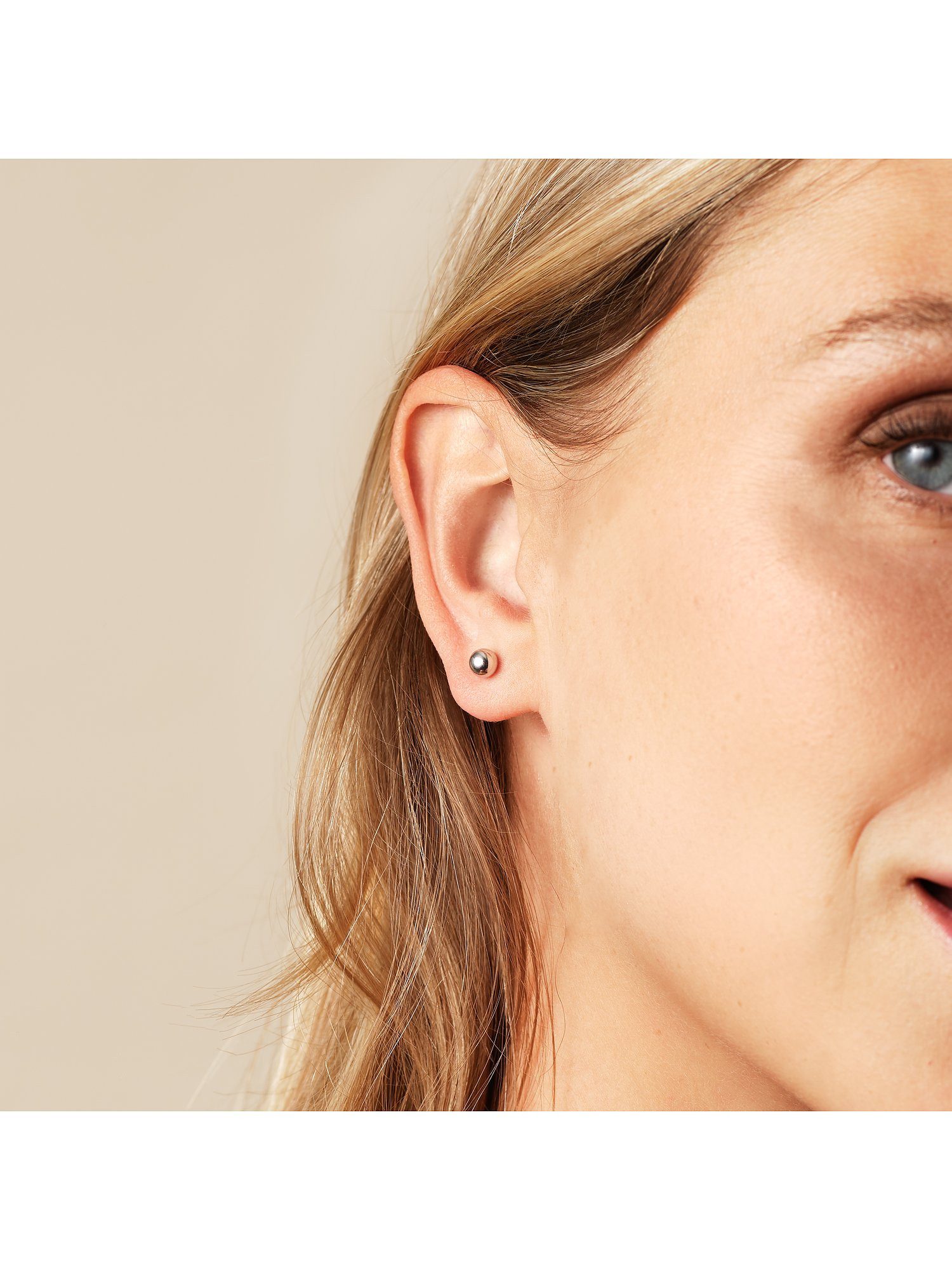 CHRIST Paar Ohrstecker CHRIST Damen-Ohrstecker 585er Weißgold günstig online kaufen