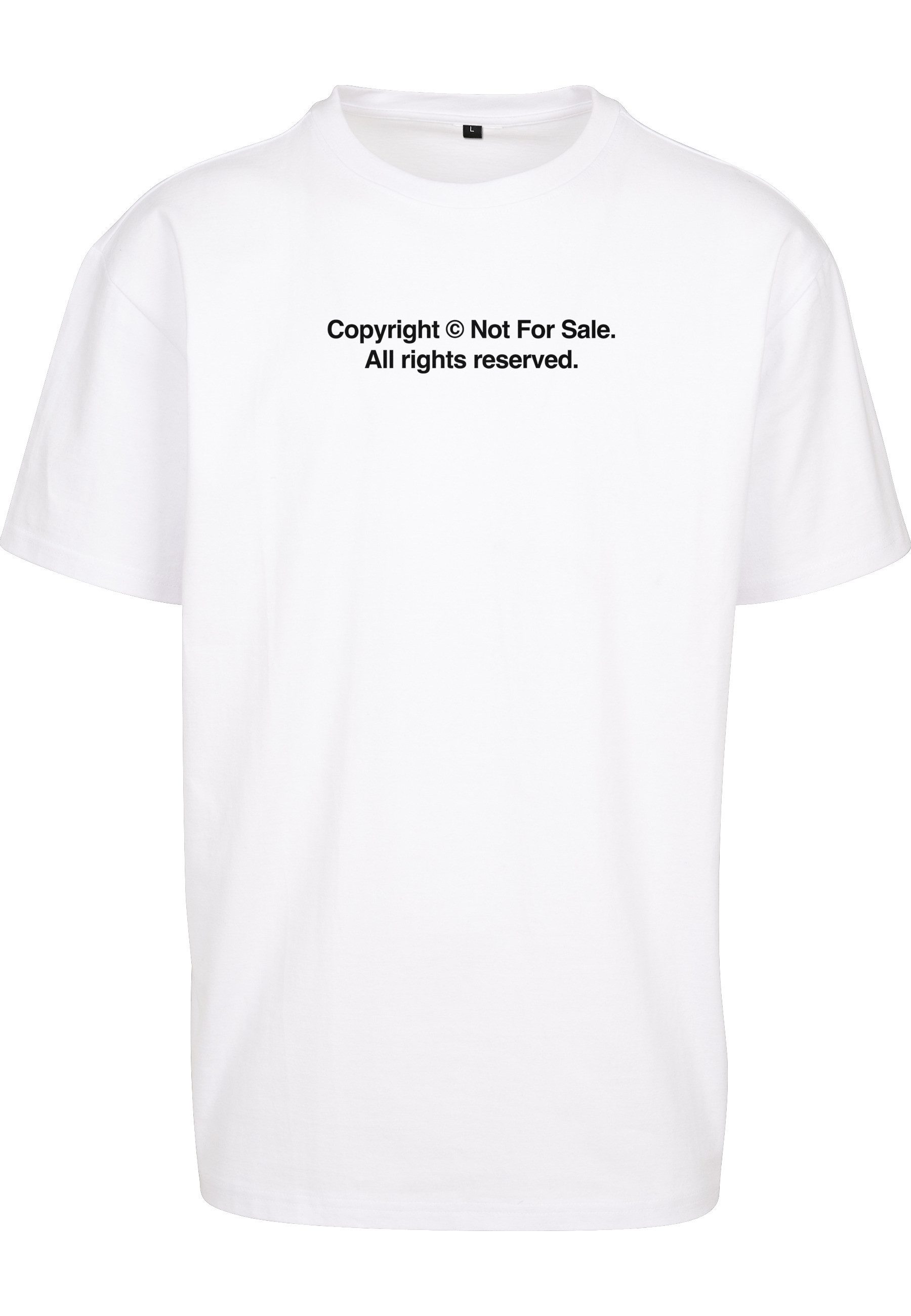 T-Shirt Upscale by Mister Tee Herren Fingerprint Oversize Tee