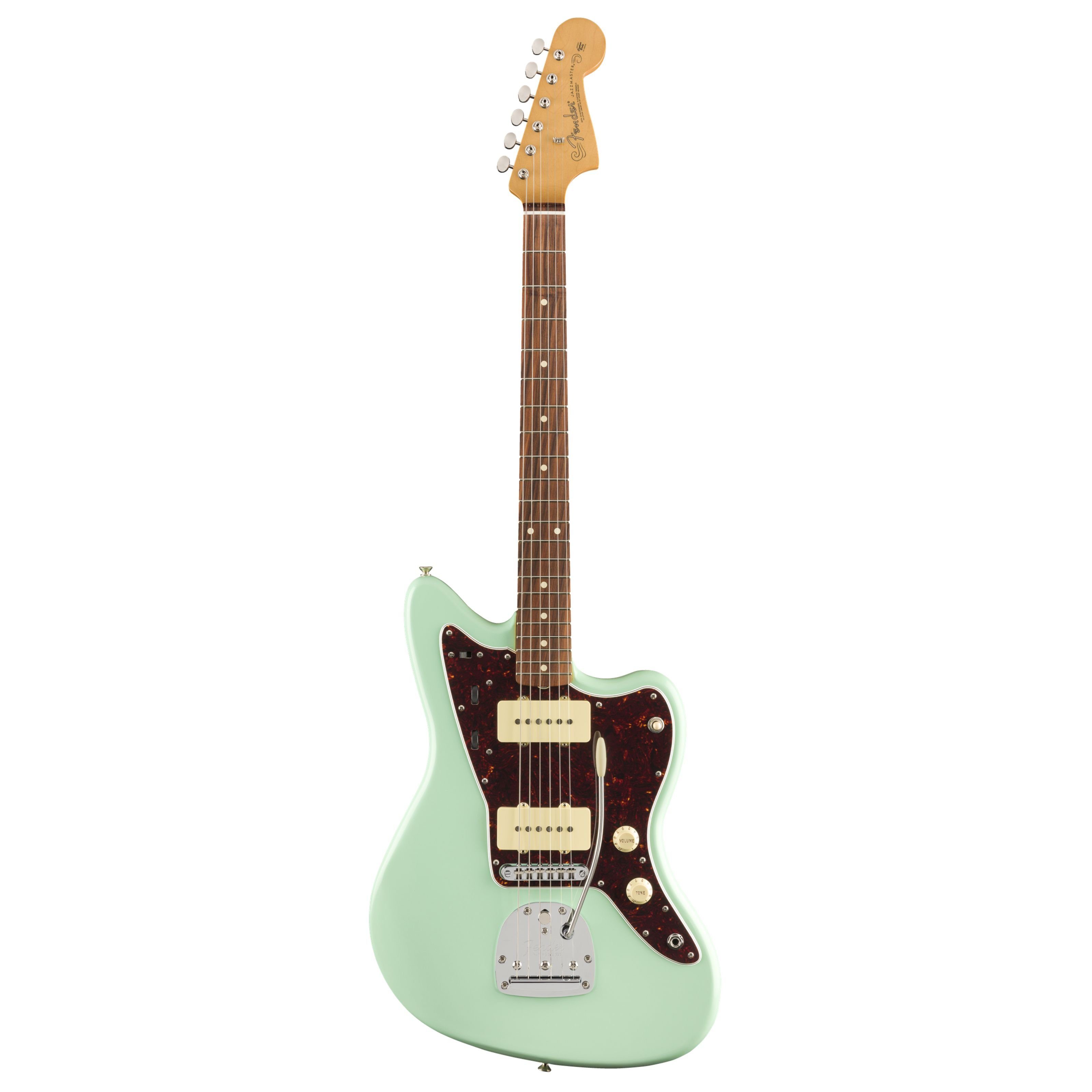 Fender Spielzeug-Musikinstrument, Vintera '60s Jazzmaster Modified PF Surf Green - E-Gitarre
