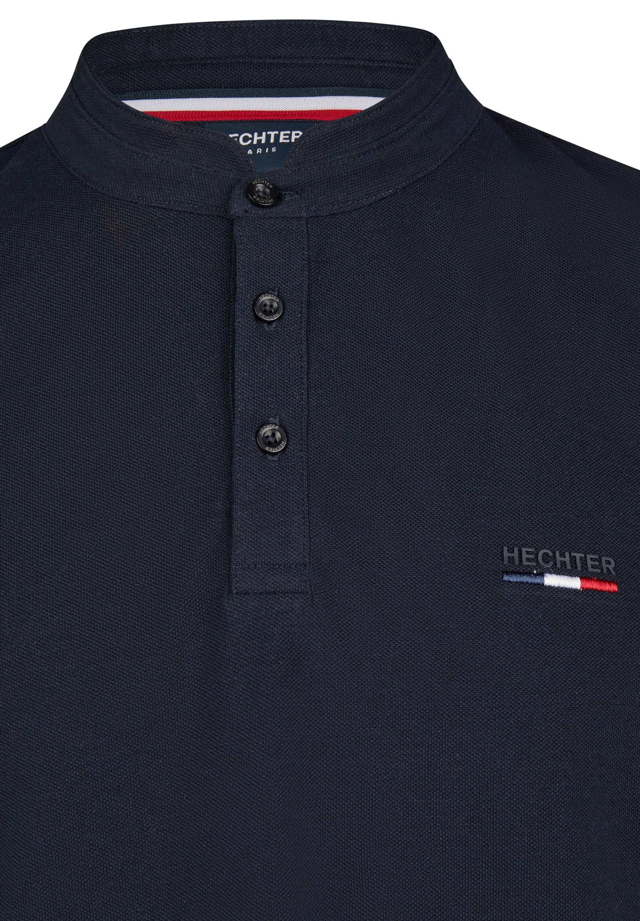 HECHTER PARIS Poloshirt (1-tlg) aus Bio-Baumwolle
