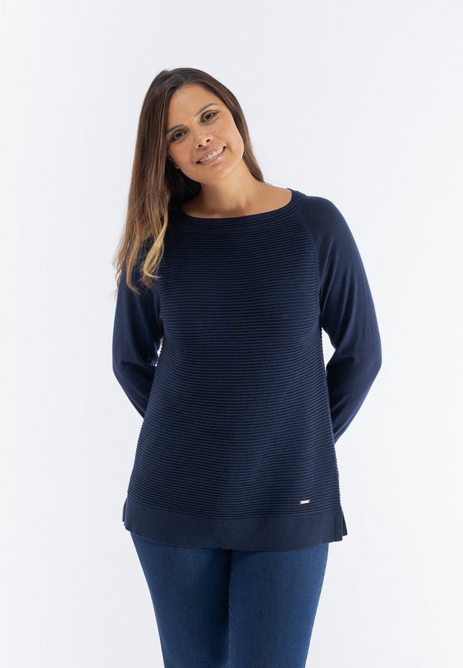 October Sweatshirt mit seitlichen Schlitzen am Saum