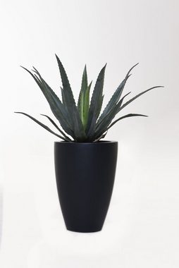 Kunstpflanze Kunstpflanze künstliche Agave im Topf Kunststoff AGAVO - 65x67 cm, VIVANNO, Höhe 67 cm