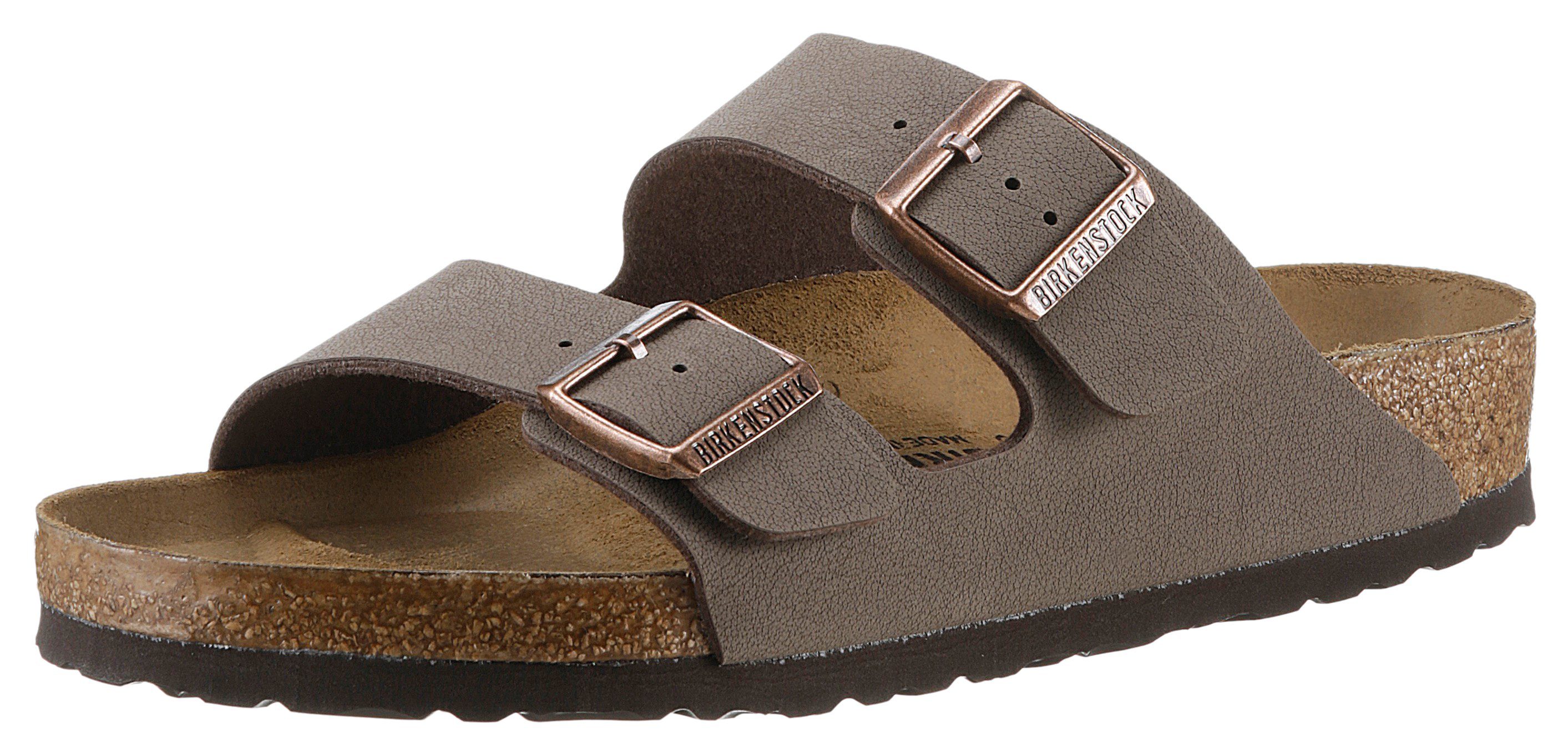 Birkenstock ARIZONA BF Pantolette mit ergonomisch geformtem Fußbett mocca