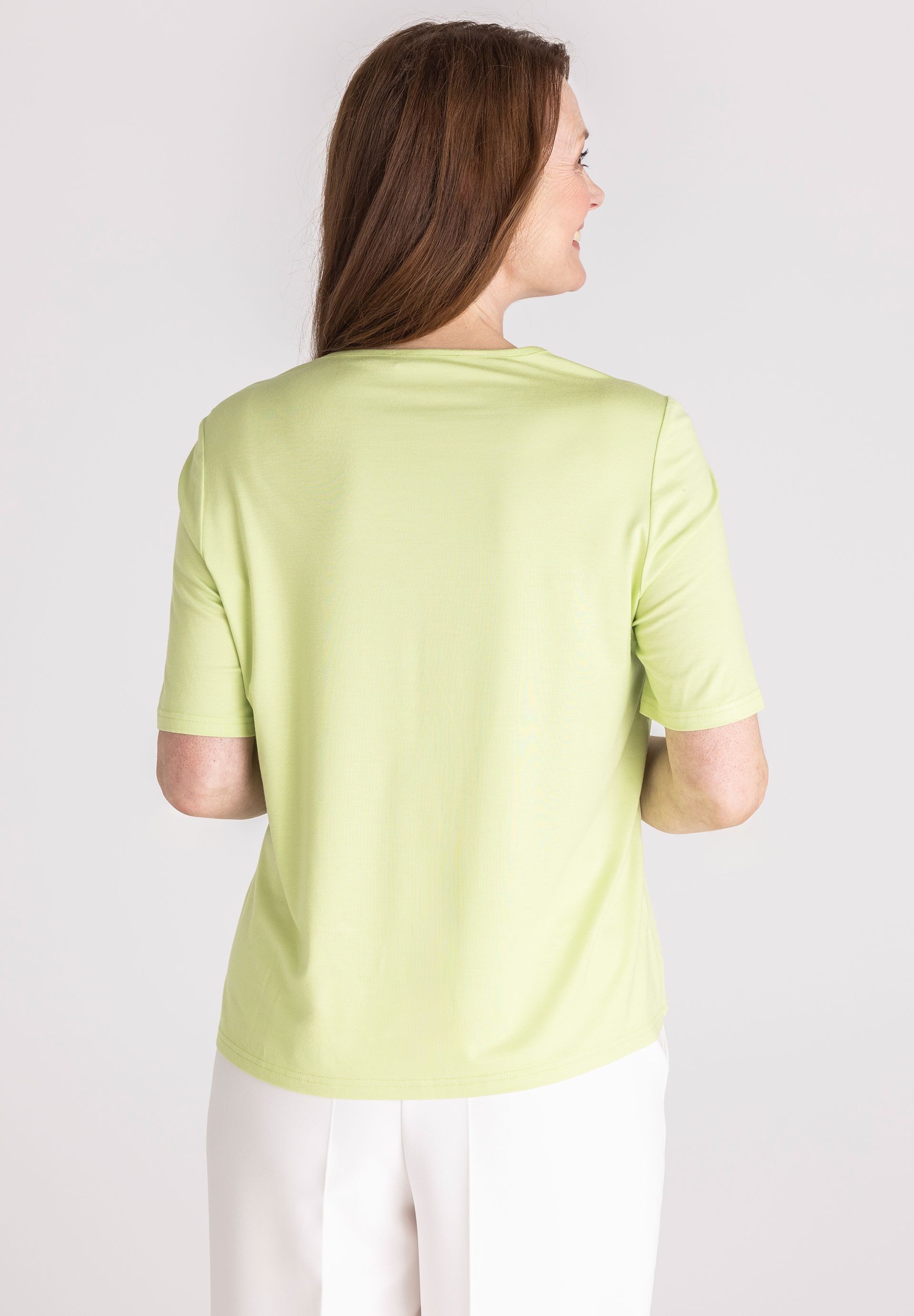 FRANK WALDER Blusenshirt mit Mittelnaht-Detail