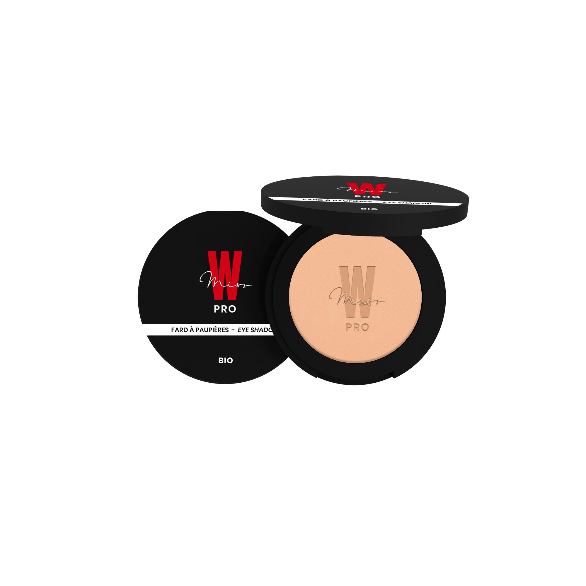 Miss W Pro Lidschatten Vegan & Glutenfrei, glamouröses und natürliches Augen Make Up