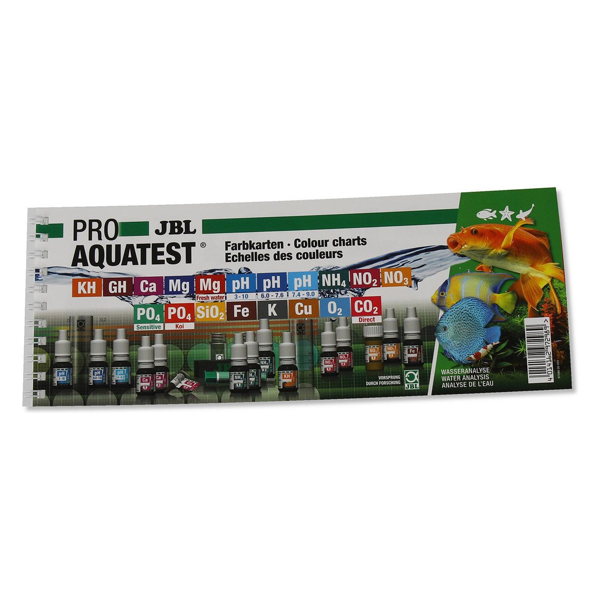 JBL GmbH & Co. KG Aquarium-Wassertest ProAquaTest Меню Farbkarten